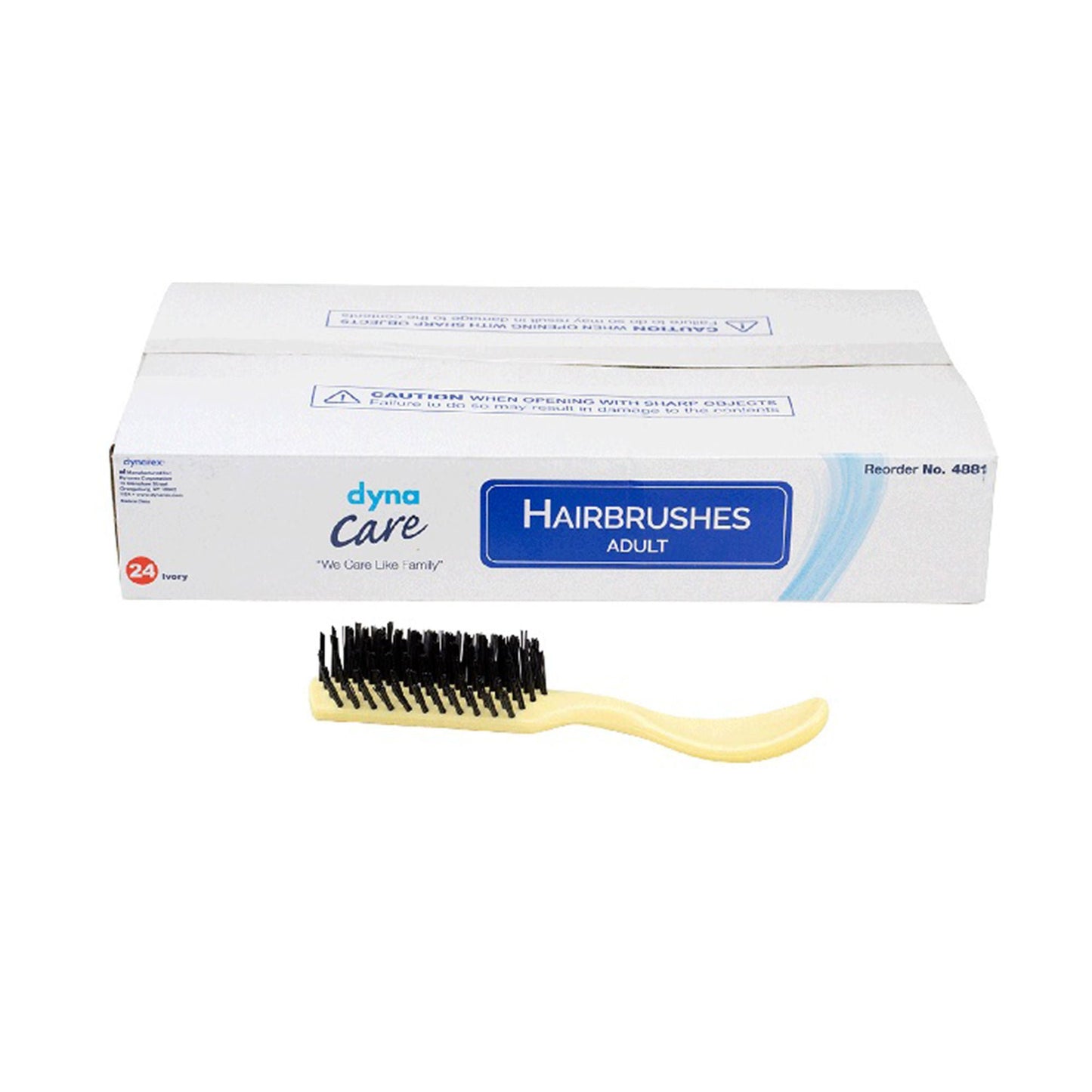 dynarex® Nylon Bristle Hairbrush