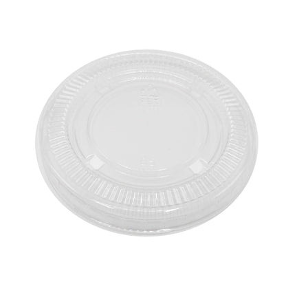 Medd Max LLC Portion Cup Lid Fits 3 to Cups Clear Polypropylene Disposable
