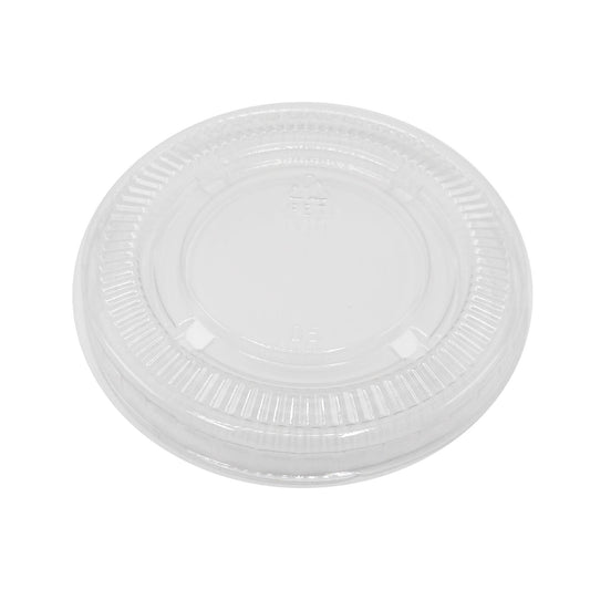 Medd Max LLC Portion Cup Lid Fits 3 to Cups Clear Polypropylene Disposable