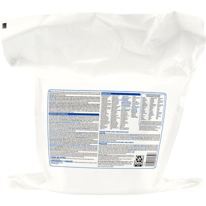 Clorox Healthcare® Bleach Germicidal Wipes, Refill Pouch, .