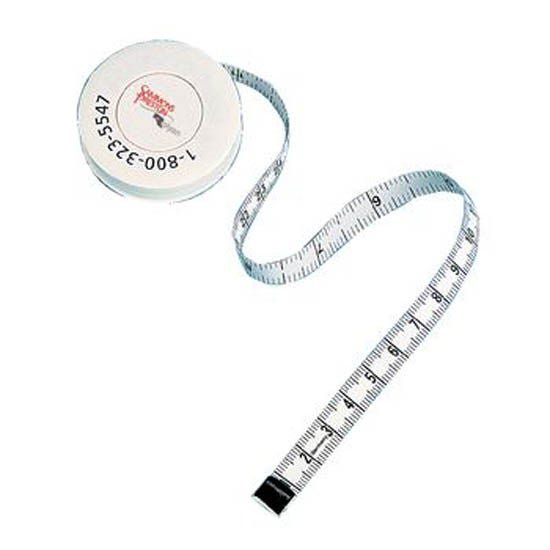 Measurement Tape 60 Inch Length Reusable Inches / Centimeters