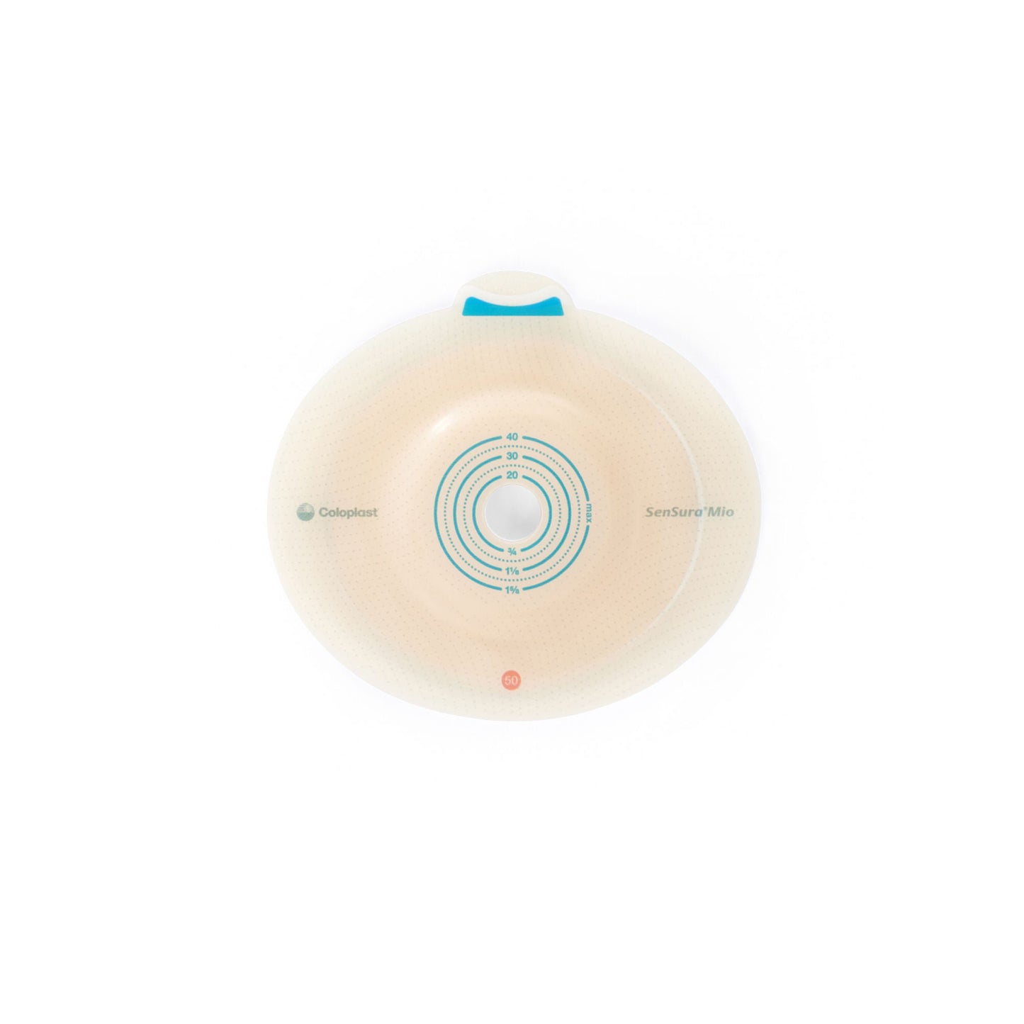 SenSura® Mio Convex Ostomy Barrier, Trim to Fit , Red Match