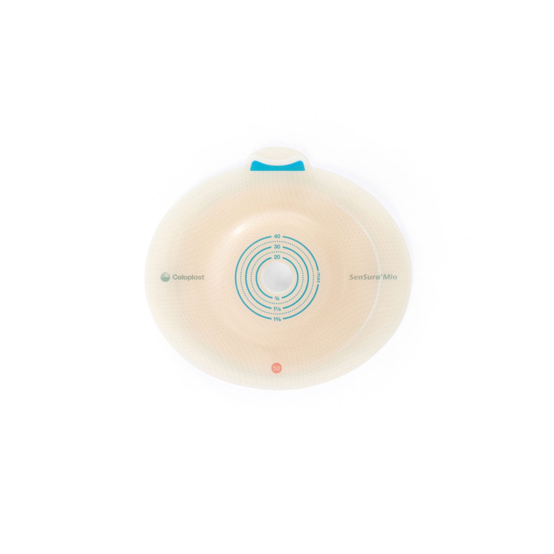 SenSura® Mio Convex Ostomy Barrier, Trim to Fit , Red Match