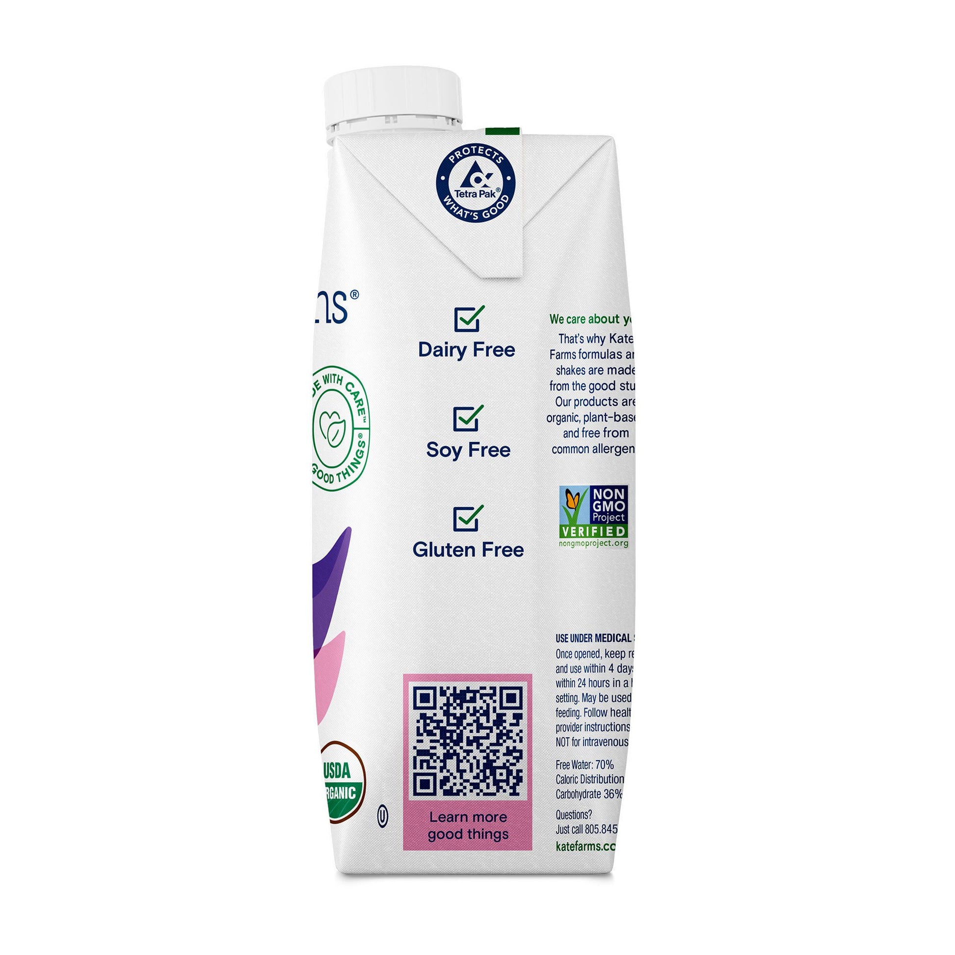 Kate Farms® Peptide 1.5 Vanilla Sole-Source Nutrition Formula, carton