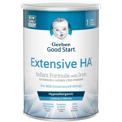Gerber® Extensive HA™ Powder Infant Formula, can