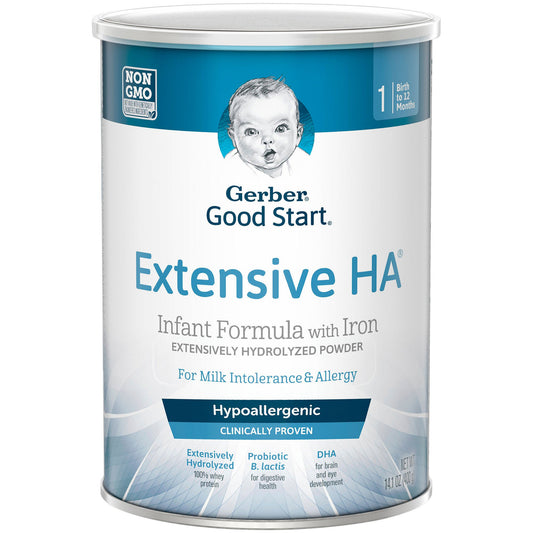 Gerber® Extensive HA™ Powder Infant Formula, can