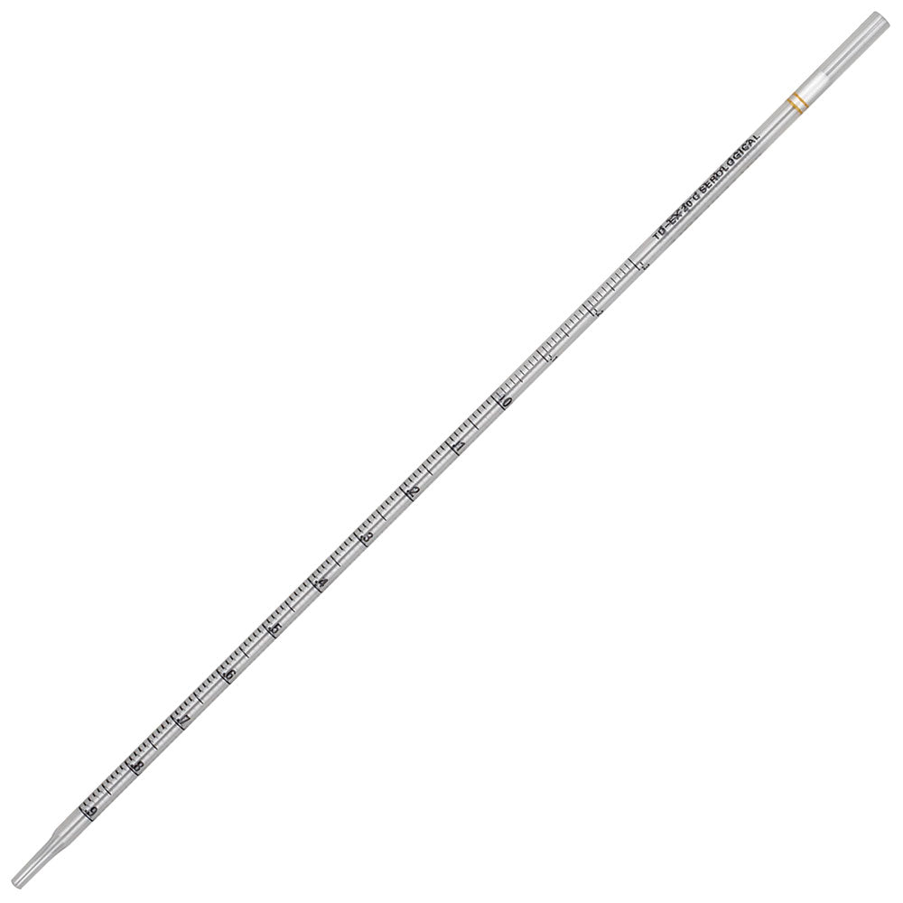 Serological Pipettes, Polystyrene, Color-Banded — Sterile, 1–50 mL, Individually Wrapped | Globe Scientific