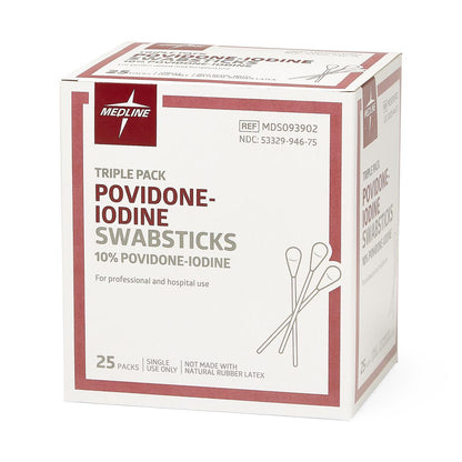 Impregnated Swabstick 10% Strength Povidone-Iodine Individual Packet