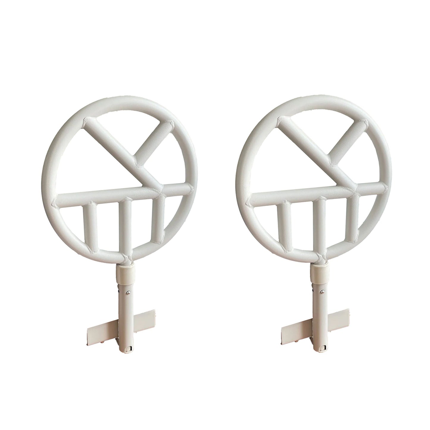 Halo Safety Ring Halo Kit with 2 Rings White Steel