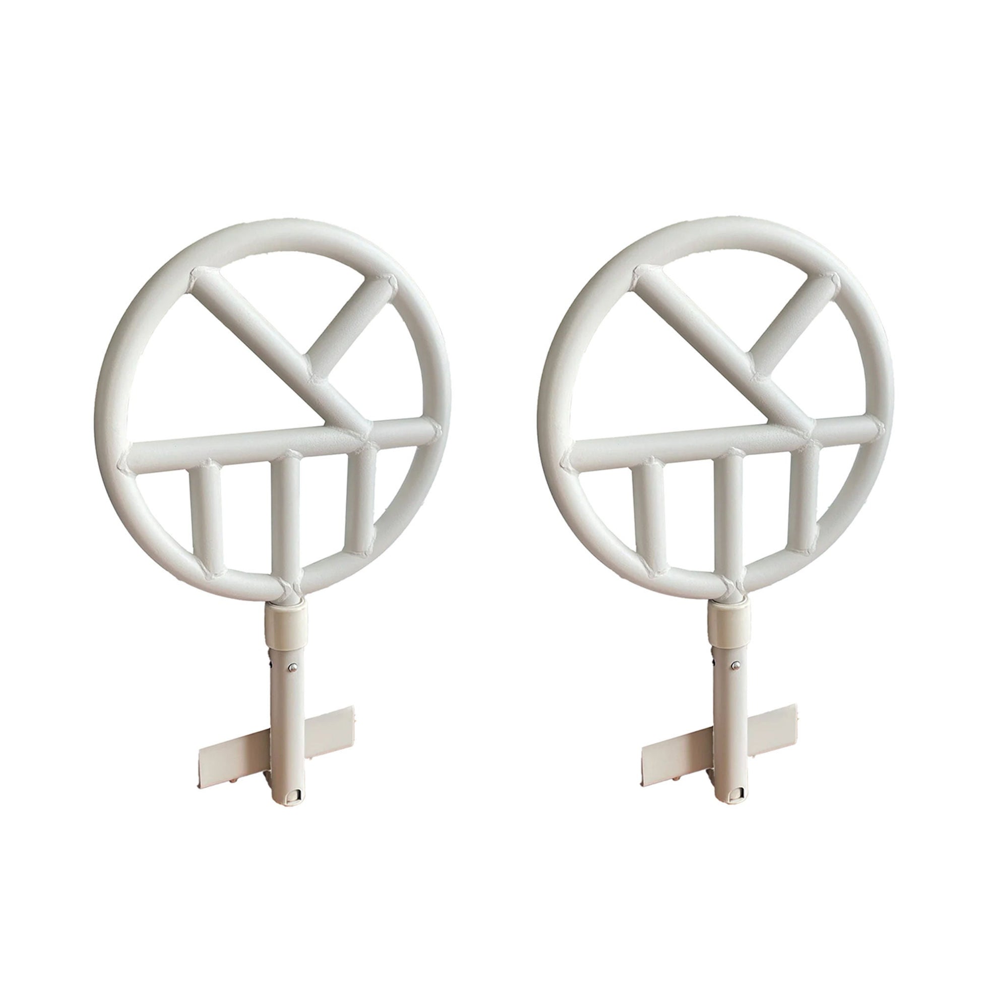Halo Safety Ring Halo Kit with 2 Rings White Steel