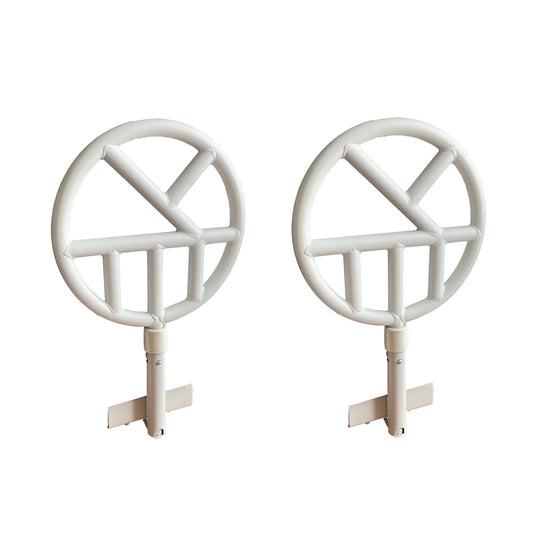 Halo Safety Ring Halo Kit with 2 Rings White Steel