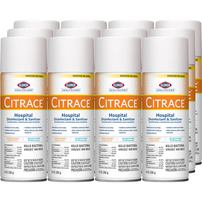 Clorox Healthcare® Citrace® Hospital Disinfectant & Sanitizer, Citrus Scent