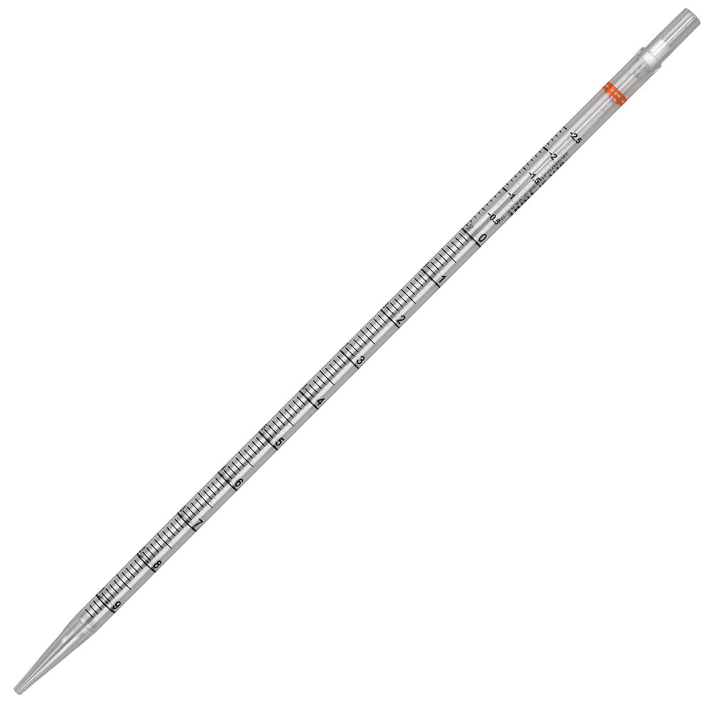 Serological Pipettes, Polystyrene, Color-Banded — Sterile, 1–50 mL, Individually Wrapped | Globe Scientific