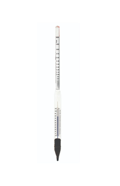 6612-2TS - Alcohol Hydrometers - Tralle and Proof Scales