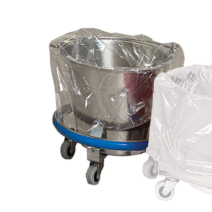 Sandel STAT-BAG Kick Bucket Waste Bag Without Legend Clear