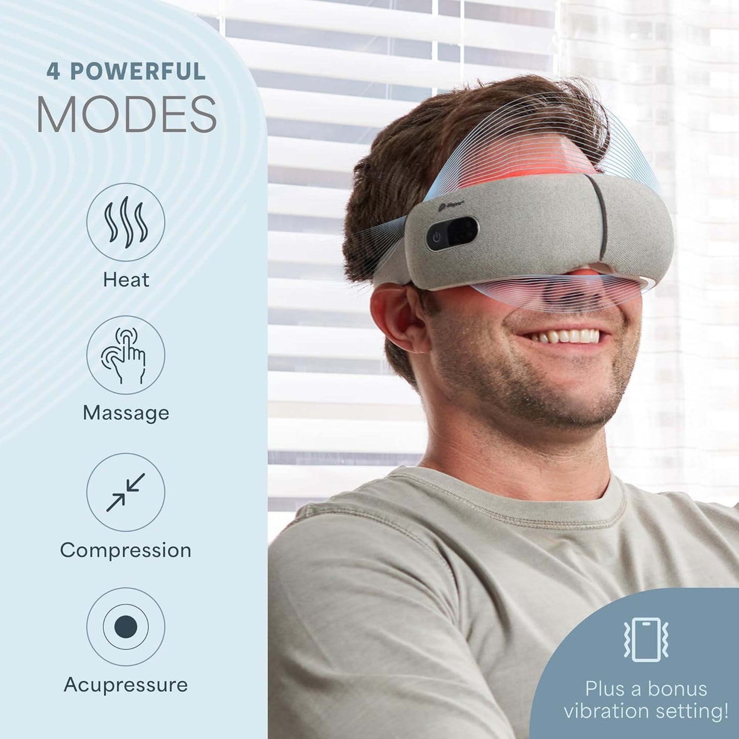 Oculax Vibration Therapy Mask Head / Eyes One Size Fits Most