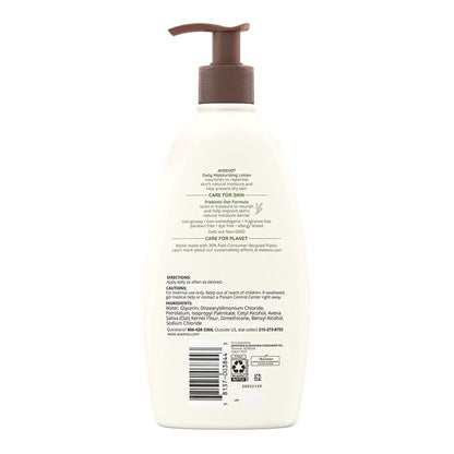 Aveeno® Daily Moisturizing Body Lotion Fragrance Free, Pump Bottle