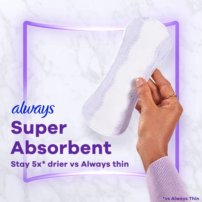 Always Anti-Bunch XTra Protection Feminine Pad Regular Absorbency