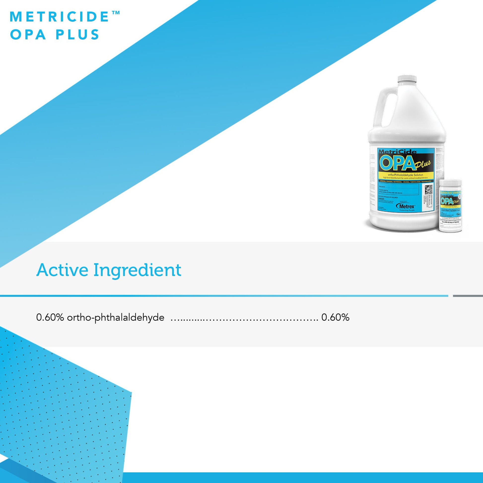 MetriCide® OPA Plus OPA High-Level Disinfectant,1 gal Jug - view 4
