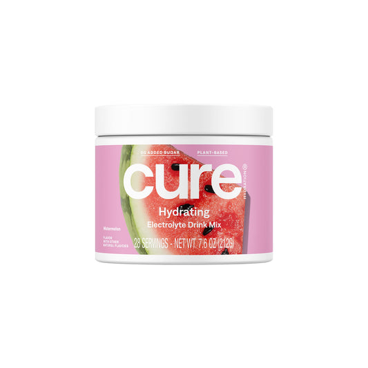 Cure Electrolyte Drink Mix, Watermelon, Jar