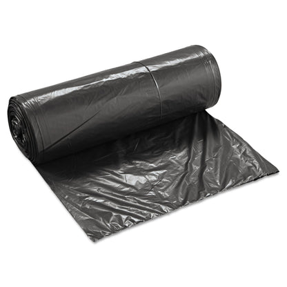 Boardwalk Trash Bag 60 gal. 0.65 mil Black Heavy Duty Star Seal Bottom Coreless Roll