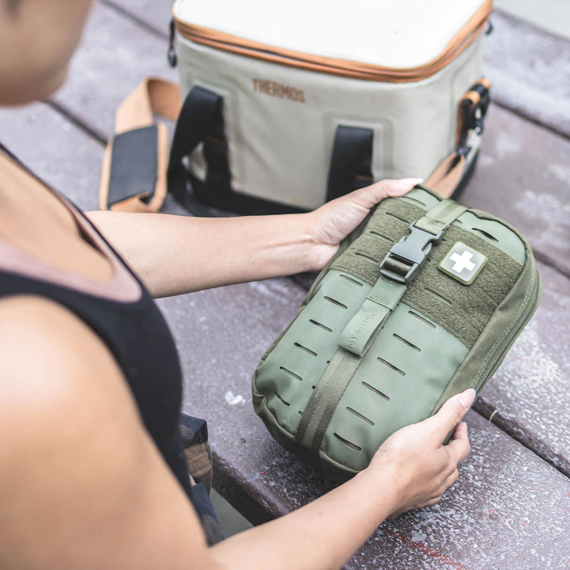 My Medic™ MYFAK Pro First Aid Kit in Gray Nylon Bag