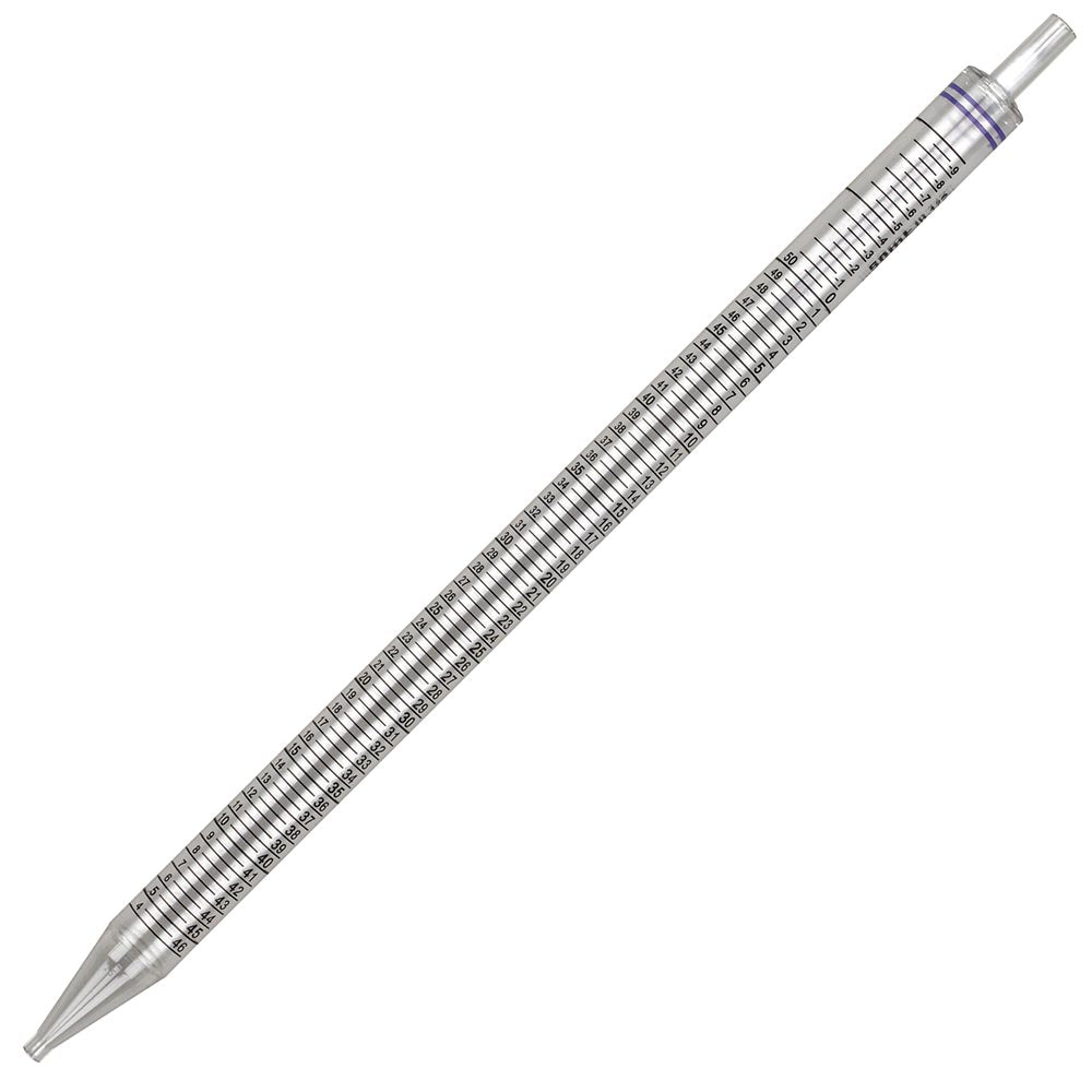 Serological Pipettes, Polystyrene, Color-Banded — Sterile, 1–50 mL, Individually Wrapped | Globe Scientific