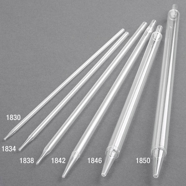 Aspirating Pipettes, 2 mL, Polystyrene, Standard Tip, 275 mm — Sterile, Individually Wrapped, 500/Case | Globe Scientific