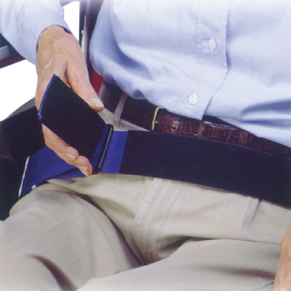 SkiL-Care™ Patient Release Wheelchair Safety Belt, Blue