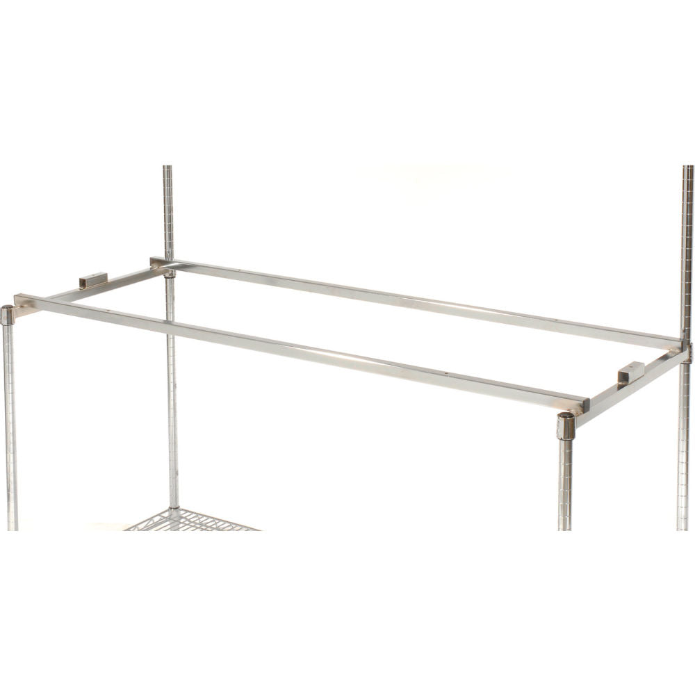 Global Industrial Packing Workbench W/Riser & 3 Shelves, Laminate Square Edge, 72"W x 30"D