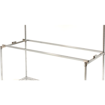 Global Industrial Packing Workbench W/Riser & 3 Shelves, Laminate Square Edge, 72"W x 30"D