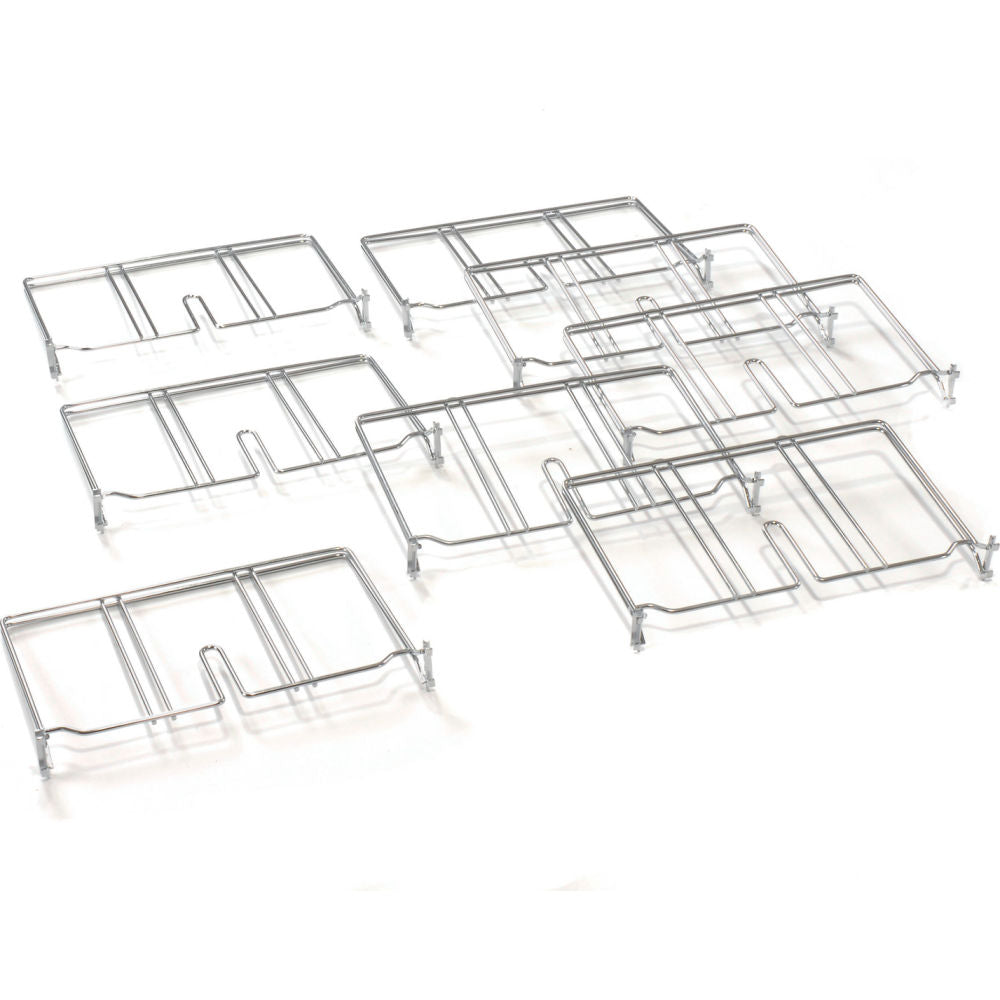 Global Industrial Packing Workbench W/Riser & 3 Shelves, Laminate Square Edge, 72"W x 30"D
