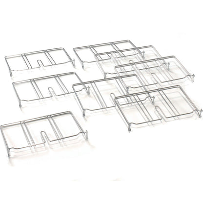 Global Industrial Packing Workbench W/Riser & 3 Shelves, Laminate Square Edge, 72"W x 30"D