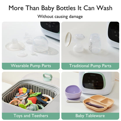 Momcozy CleanPal Pro Baby Bottle Washer and Sterilizer For Baby Bottles