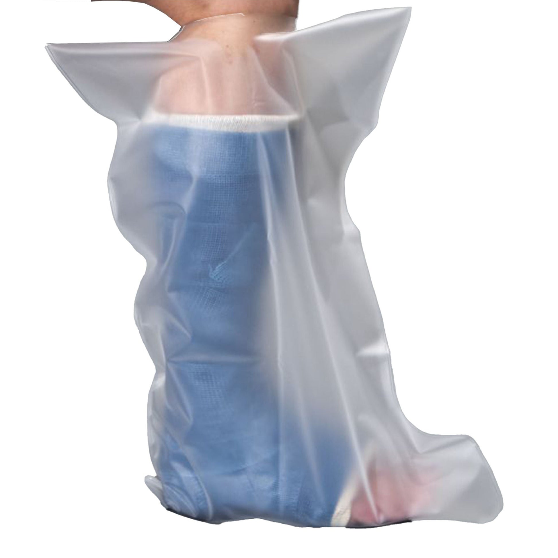 AquaShield Half Leg Cast and Bandage Protector Polyurethane 12-1/2 to 16-1/2 Inch Leg Circumference Above Cast