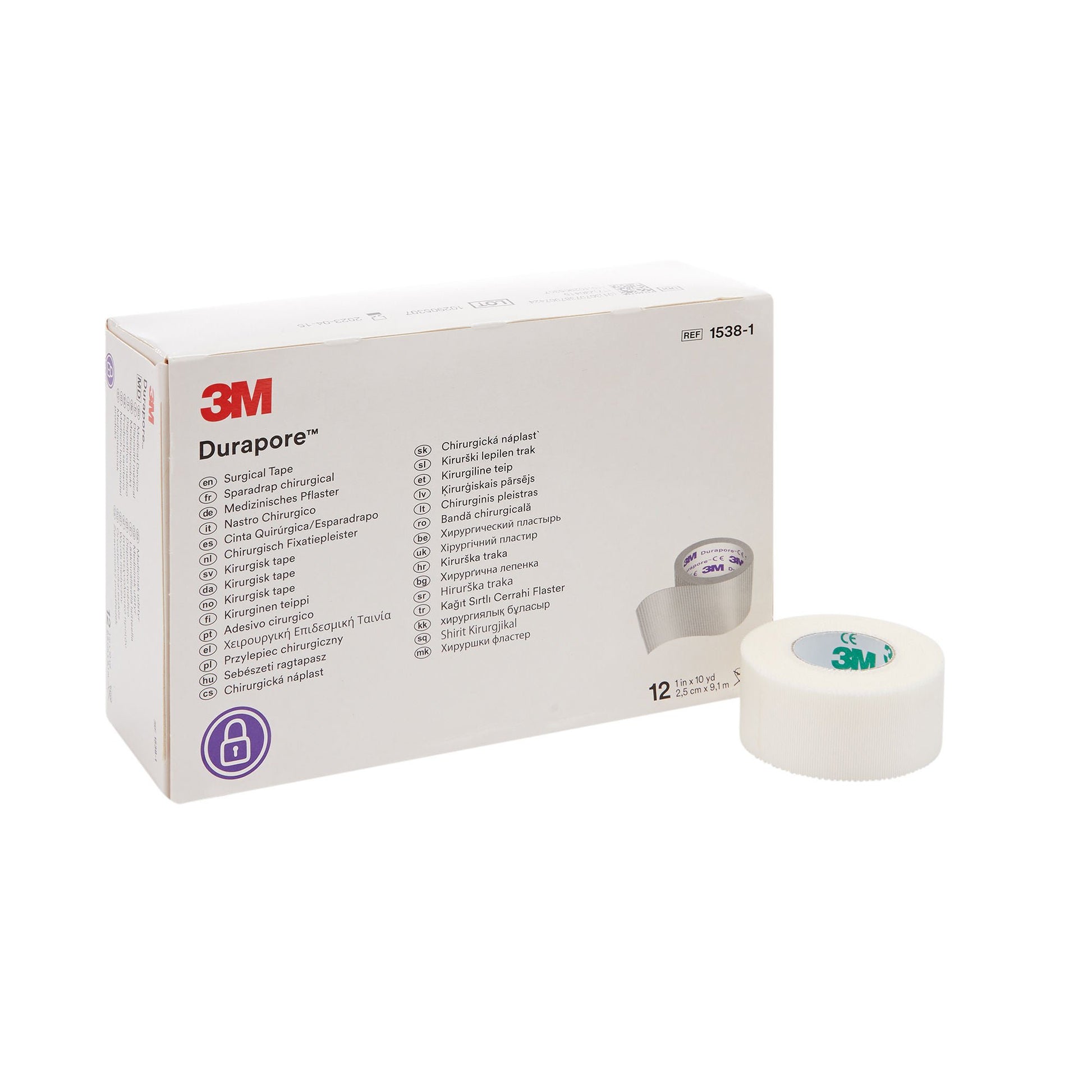 3M™ Durapore™ Silk-Like Cloth Medical Tape