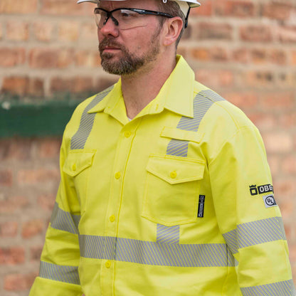 Oberon FR/Arc-Rated Button-Up Safety Shirts