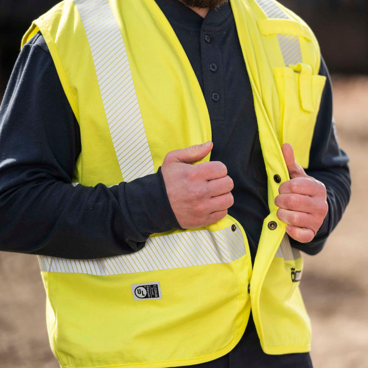 Oberon Hi-Vis FR/Arc-Rated Safety Vests