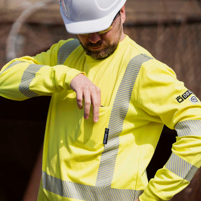 Oberon FR/Arc-Rated Long Sleeve Safety Shirts