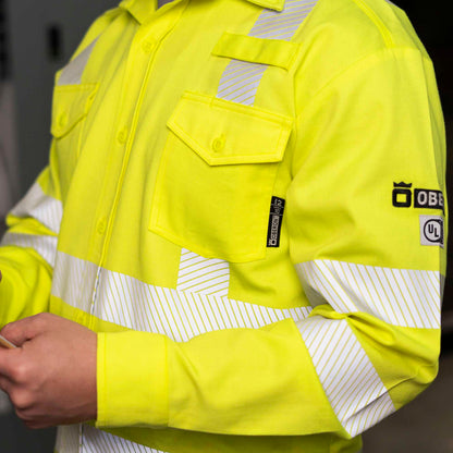 Oberon FR/Arc-Rated Button-Up Safety Shirts