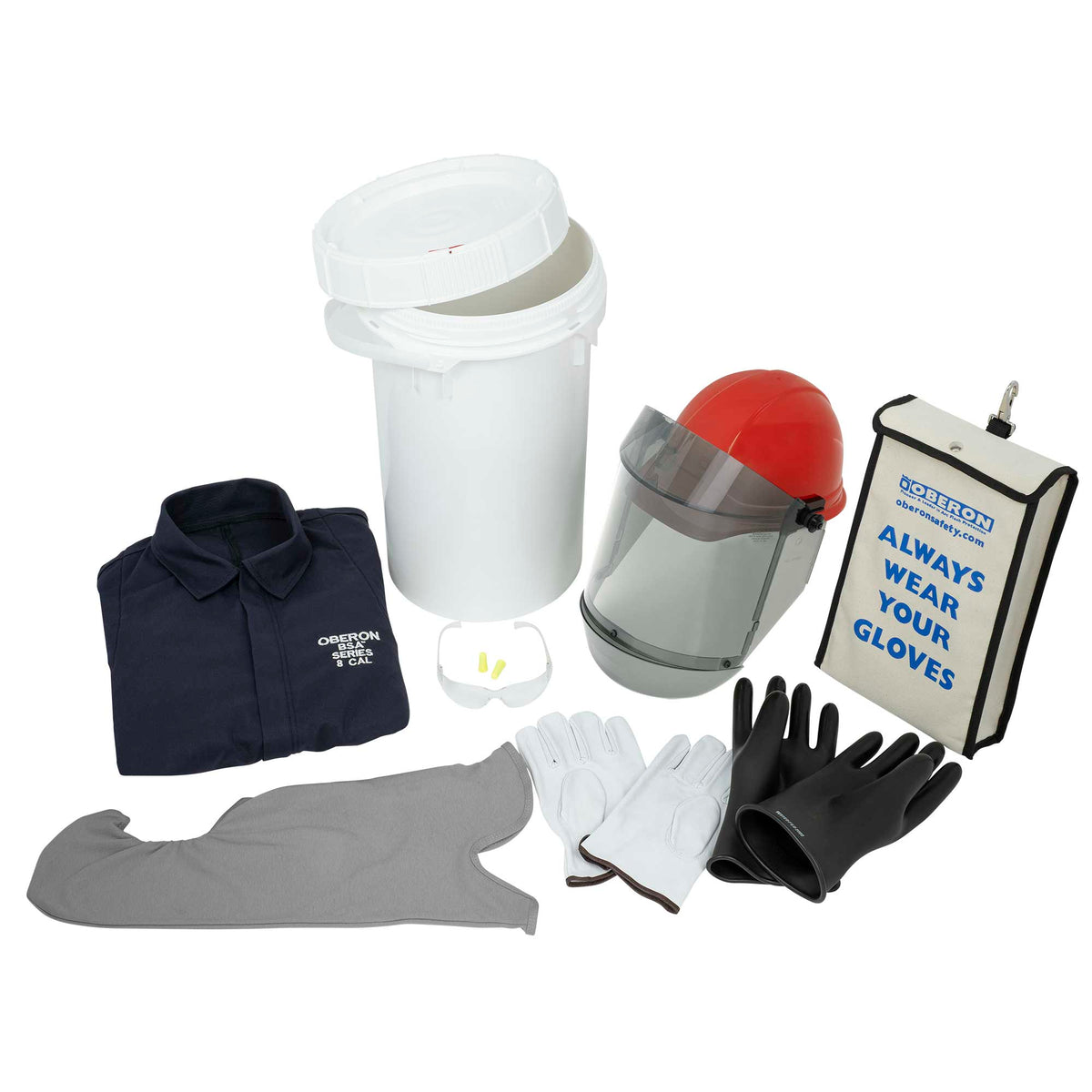Oberon HRC2 8 Cal Electric Vehicle Arc Flash and Shock Kit