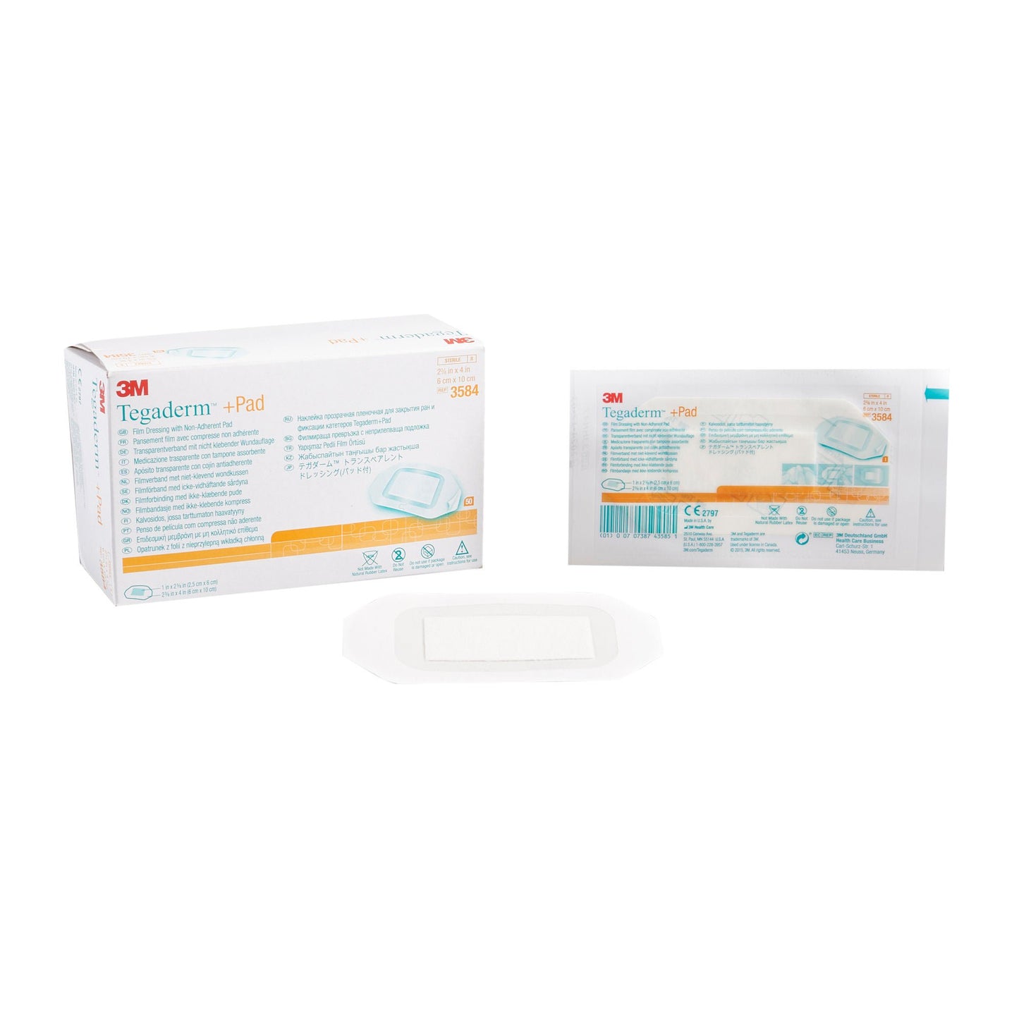 3M™ Tegaderm™ Transparent Film Dressing with Pad