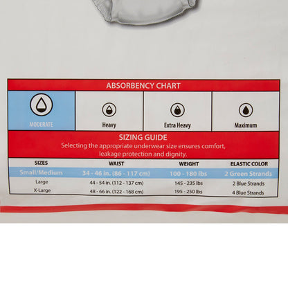 Sure Care™ Extra Moderate Absorbency Incontinence Underwear