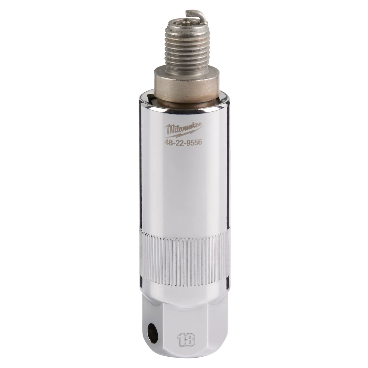 Milwaukee 3/8" Drive 14MM Spark Plug Socket 48-22-9555 | 3/8 in Drive