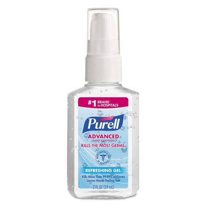 Purell® Advanced Hand Sanitizer 70% Ethyl Alcohol Gel, Pump Bottle