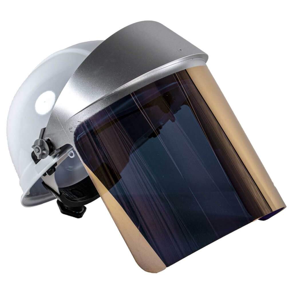 Oberon Didymium Gold Heat Reflective Face Shield