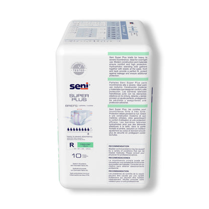 Seni® Super Plus Overnight Heavy Absorbency Incontinence Brief