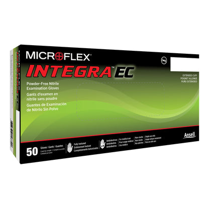 Integra® EC Nitrile Exam Gloves, Blue