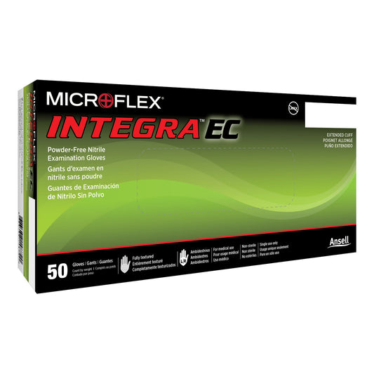 Integra® EC Nitrile Exam Gloves, Blue