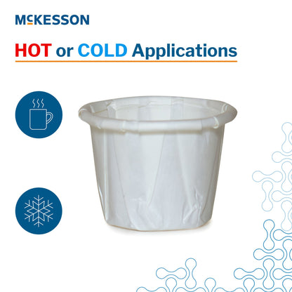 McKesson White Paper Soufflé Cup, Capacity